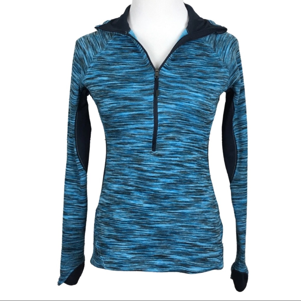 Columbia XS 1/2 Zip Blue Pullover Jacket